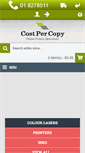 Mobile Screenshot of costpercopy.ie