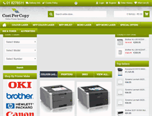 Tablet Screenshot of costpercopy.ie